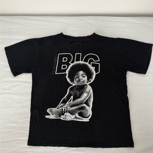 Small Notorious BIG - Black Graphic T-Shirt